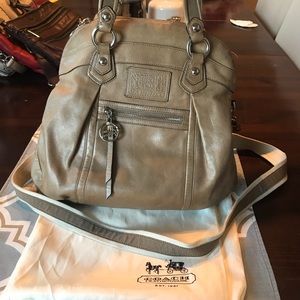 Coach leather bag